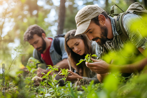 This image celebrates the Day of Ecology and Ecologists, showcasing nature's beauty and the importance of protecting the environment