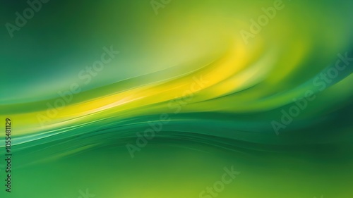 Smooth blend of green, yellow, and lime hues, creating an abstract blurred background.