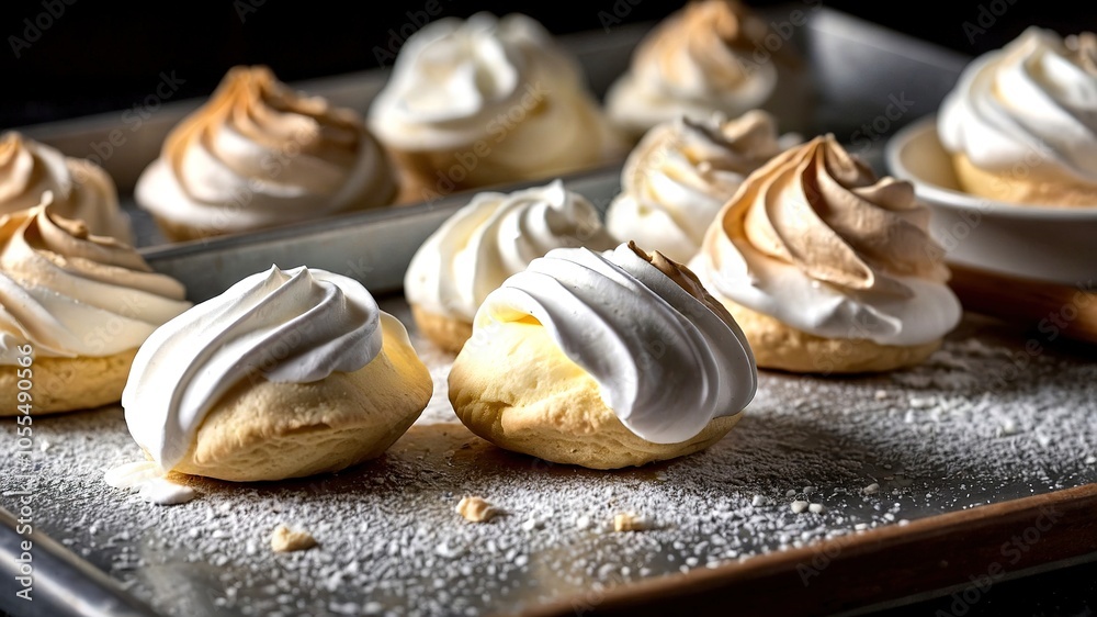 Whip up creamy egg whites, bake to crispy perfection, and enjoy these light and airy treats. Whip up creamy egg whites, bake to crispy perfection, and enjoy these light and airy treats.