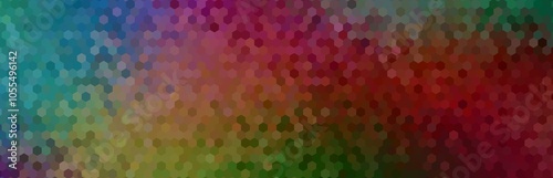 Wallpaper Mural Rainbow gradient pixel background ,dark tone Torontodigital.ca