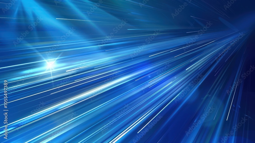 Abstract Blue Light Streaks Abstract Blue Light Streaks