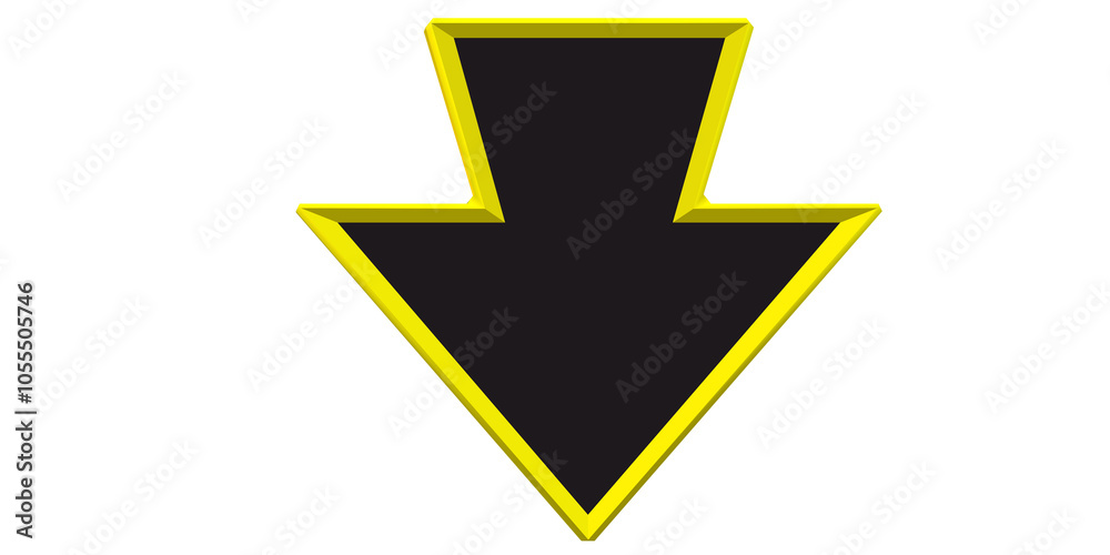 Directional Arrow isolated on a Transparent backgrund Directional Arrow isolated on a Transparent backgrund