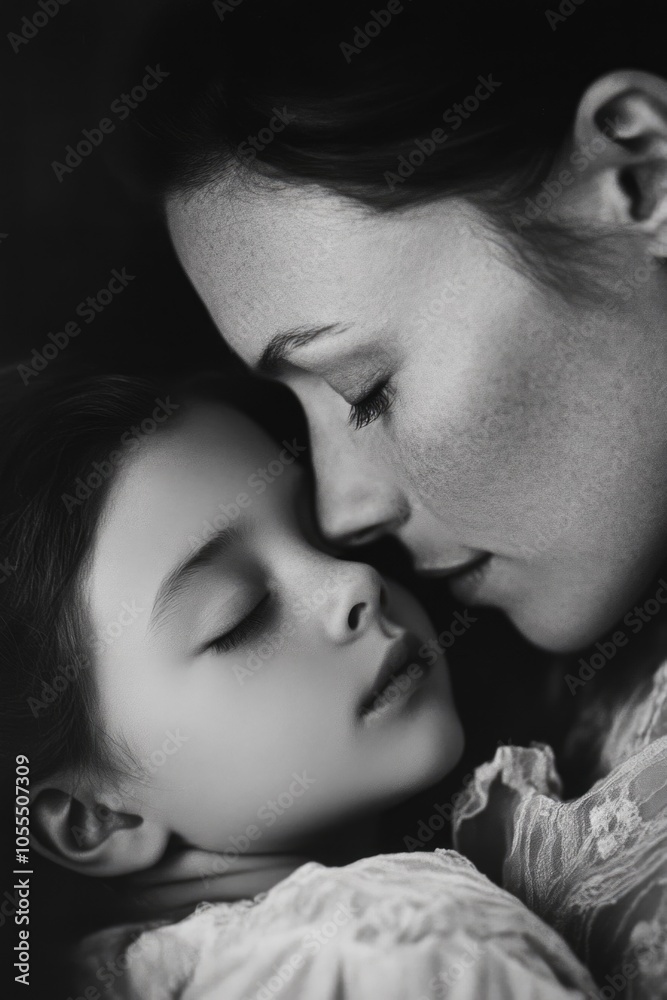 Fototapeta premium Mother and Child Portrait