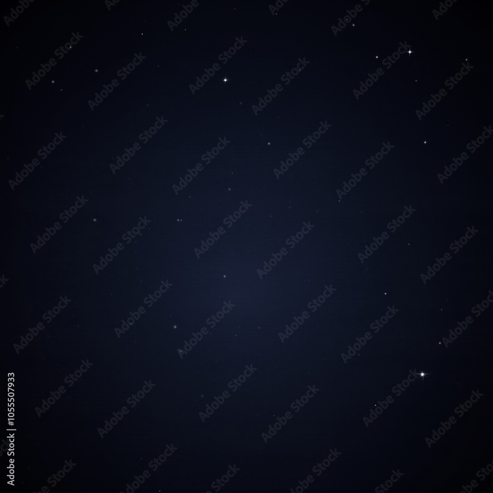 Obraz premium Dark Night Sky with Scattered Stars Background