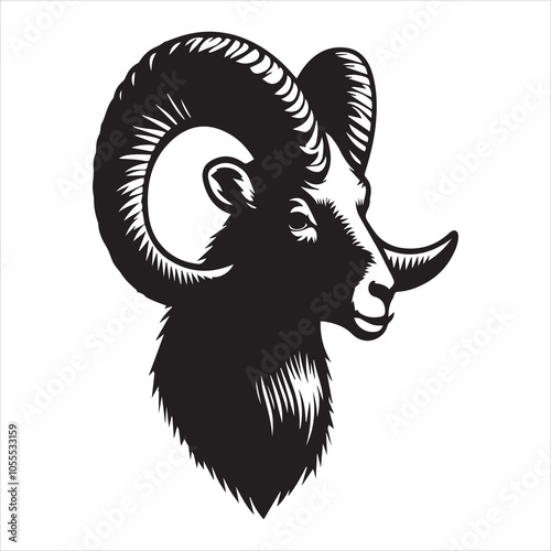 Wallpaper Mural 
Bighorn sheep silhouette design for outdoor and hunting themes




 Torontodigital.ca