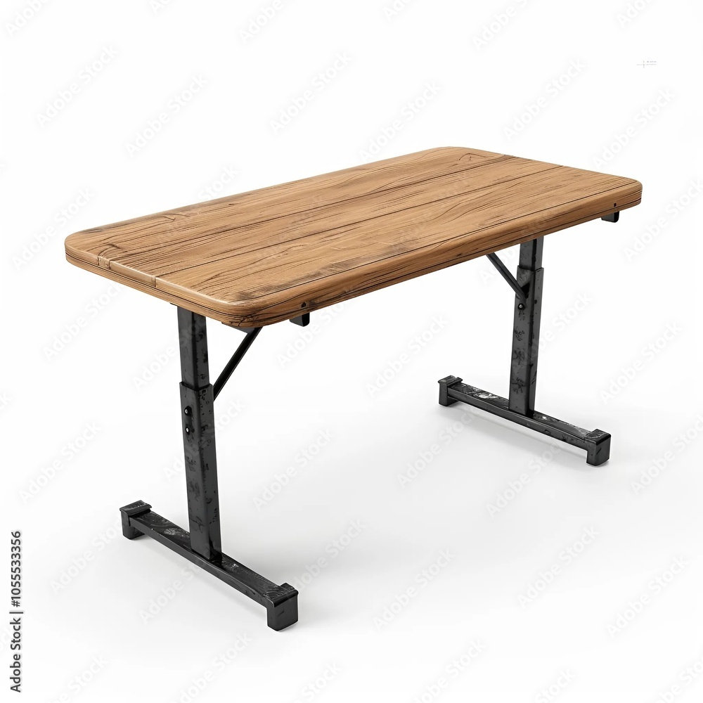table isolated on white table isolated on white