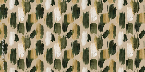 A seamless texture of hand-painted strokes on canvas: visible brush strokes and slight paint texture on soft fabric: the brushwork appears natural and imperfect