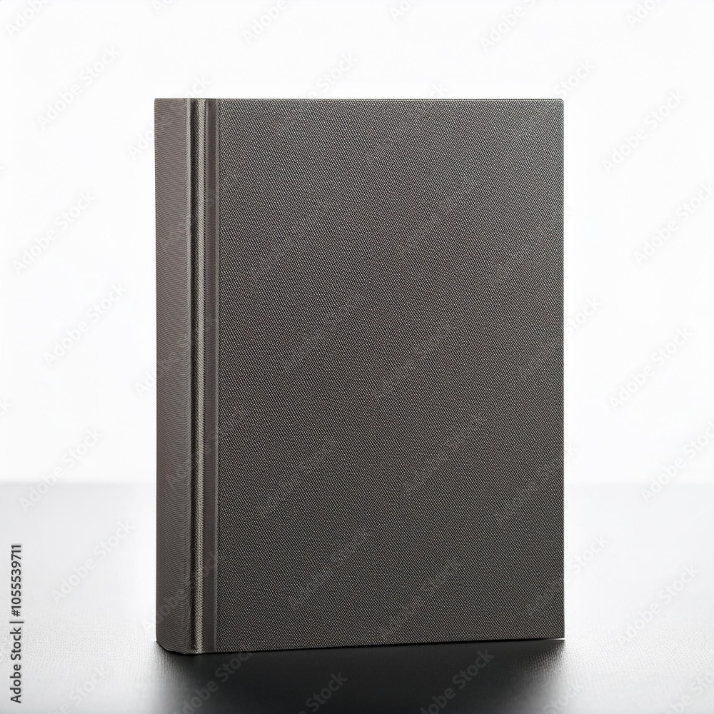 blank book cover on white background blank book cover on white background