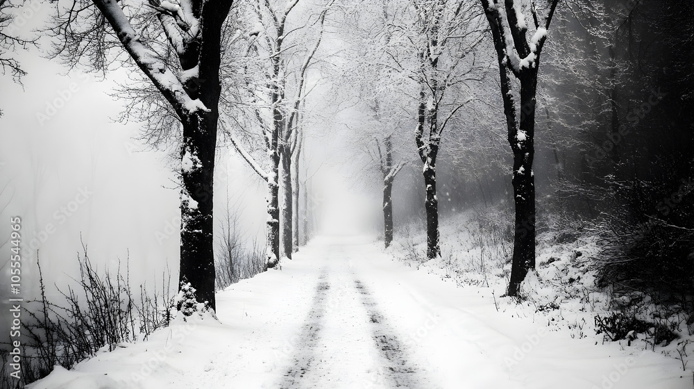 Obraz premium Winter image