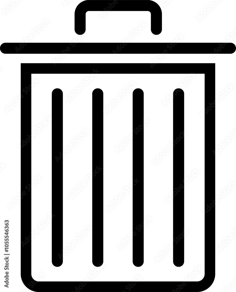 Trash icon or Delete icon. Vector
Trash icon or Delete icon. Vector