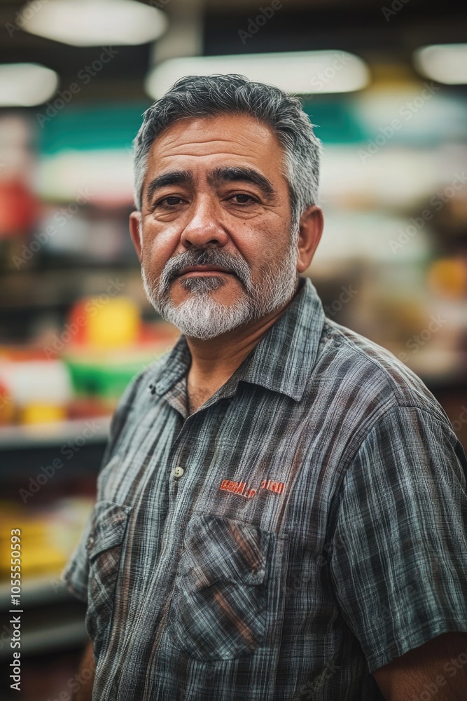 Man shopping groceries Man shopping groceries