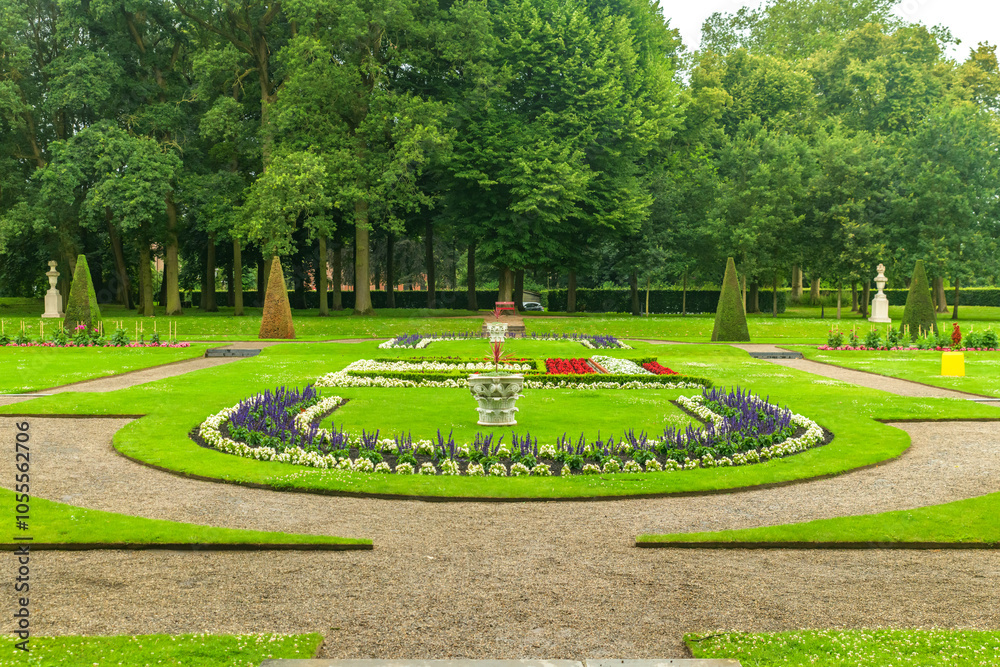 Castle de Haar the famous landmark in Netherlands Holland