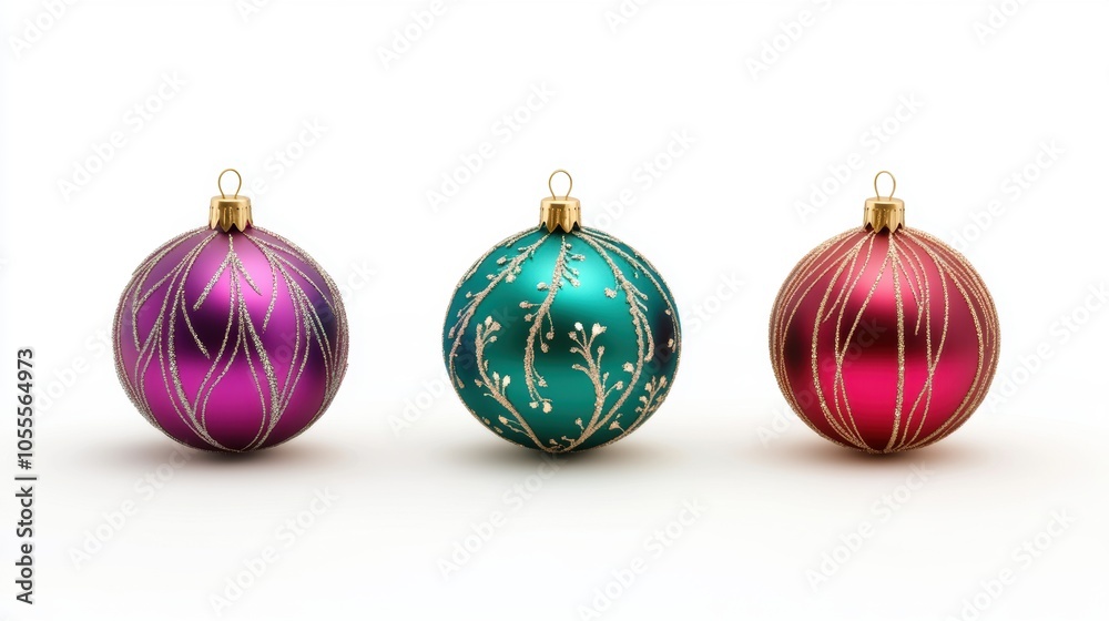Isolated decoration ornament for holiday season. Isolated decoration ornament for holiday season.