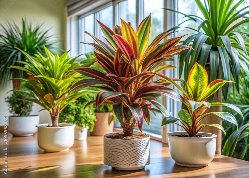 Vibrant Golddust Dracaena Leaves in Home Decor - Beautiful Ornamental Plant for Gardens and Offices Vibrant Golddust Dracaena Leaves in Home Decor - Beautiful Ornamental Plant for Gardens and Offices