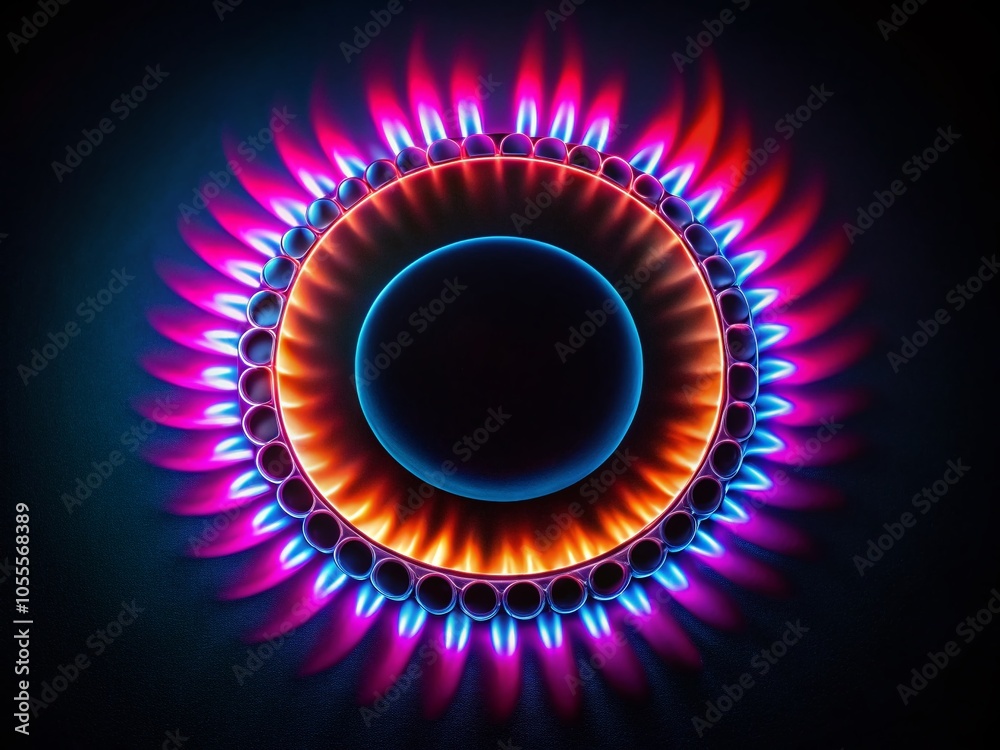 Vibrant Gradient Flame Background with Glowing Lights - Stunning Drone Photography Vibrant Gradient Flame Background with Glowing Lights - Stunning Drone Photography