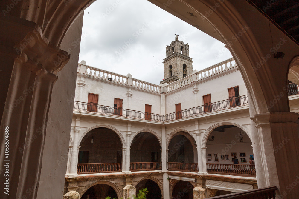 San Francis of Asisi Basilica cloister La Habana (Havana), Cuba