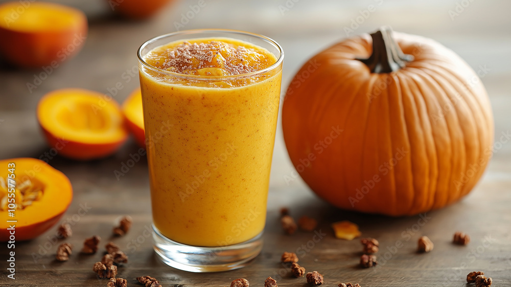 Pumpkin spice smoothie Pumpkin spice smoothie