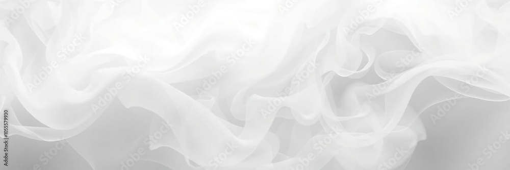 Abstract background with swirling smoke texture in shades of grey and white, soft, smooth, textured Abstract background with swirling smoke texture in shades of grey and white, soft, smooth, textured