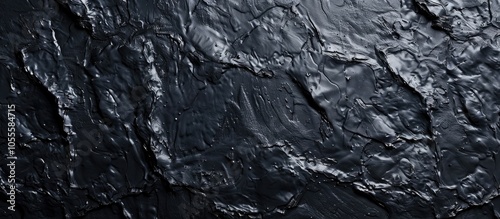 Wallpaper Mural Top down view of an abstract textured black surface providing an ideal copy space image Torontodigital.ca