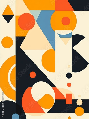 An abstract graphic design ...
