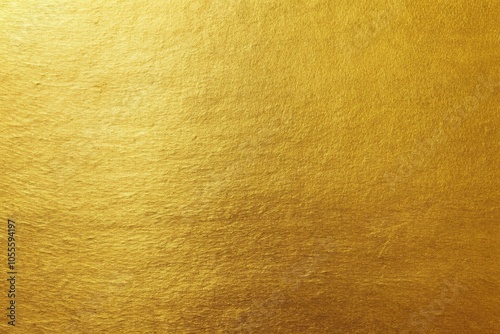 Flat surface of gold paper with no texture or highlight