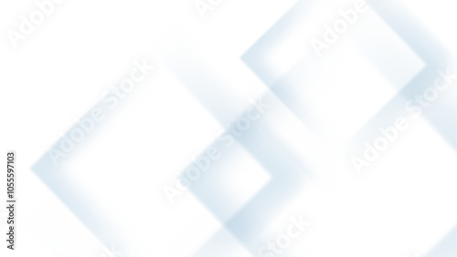 white abstract background with rhombus shapes
