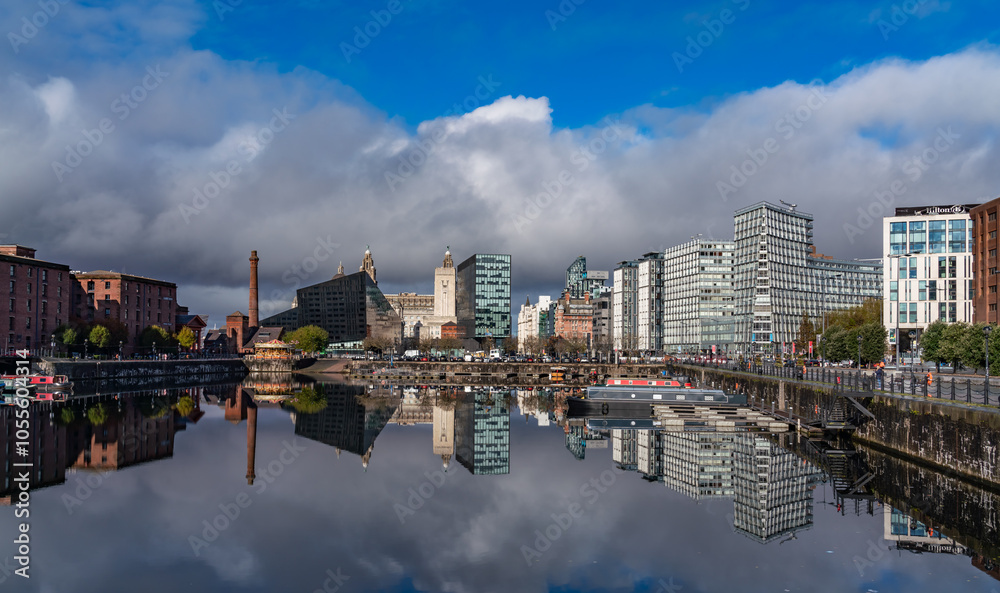 Fototapeta premium views around the city of Liverpool, Uk