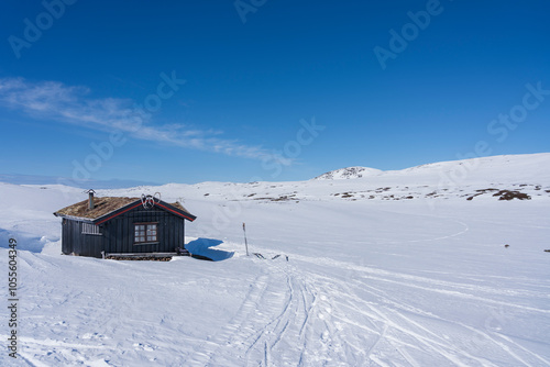 ski resort in the mountains