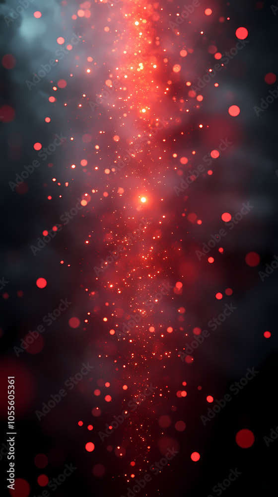 Fototapeta premium A firefly's lower abdomen emits a soft, enchanting glow in the dark. Forests are illuminated by this bioluminescent light during summer nights.