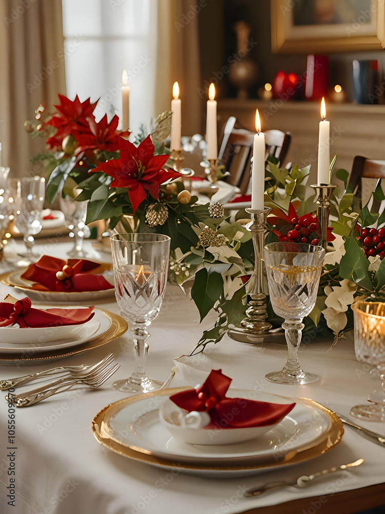 bowls and candles for the Christmas party bowls and candles for the Christmas party