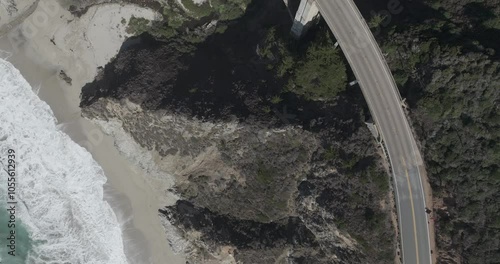 Bixby Bridge, Californie, Big sur, ProRes, dlog