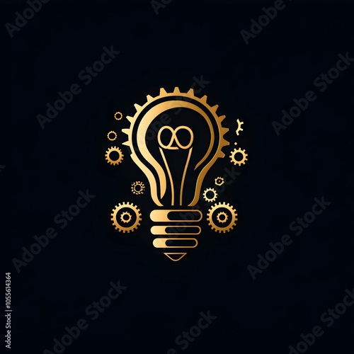 Innovative Logo Design for Startup Incubator Showcasing Modern Aesthetic and Creative Elements