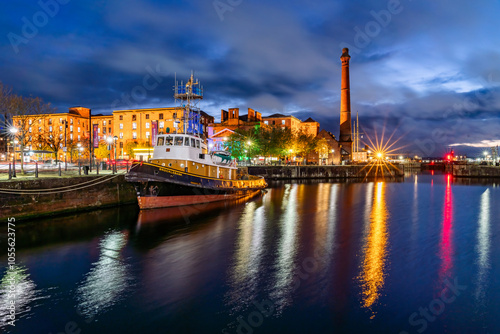 Photography views around the city of Liverpool, Uk