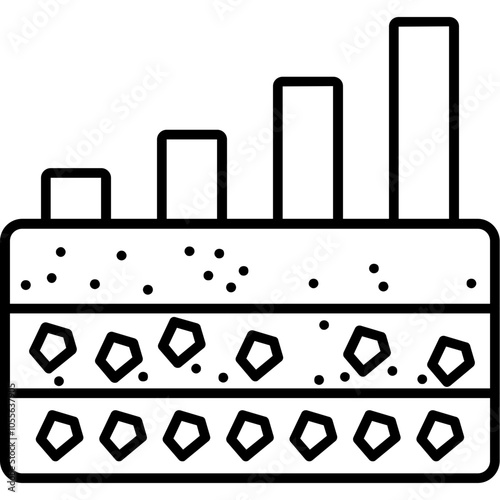 Geological Time Scale Icon photo