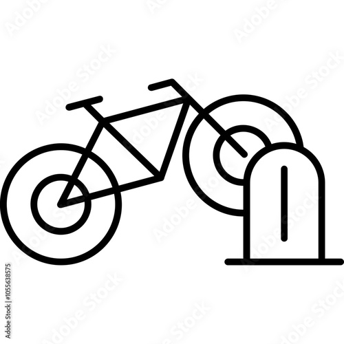Bicycle Rack Icon