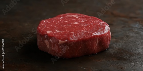 a piece of meat on a table