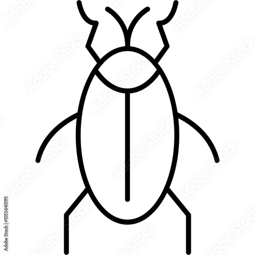 Whirligig Beetle Icon