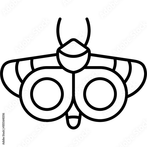 Owl Butterfly Icon