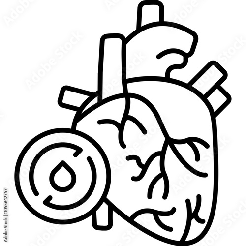 Cardiovascular System Icon