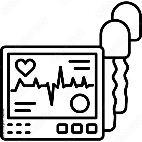 Defibrillator Icon