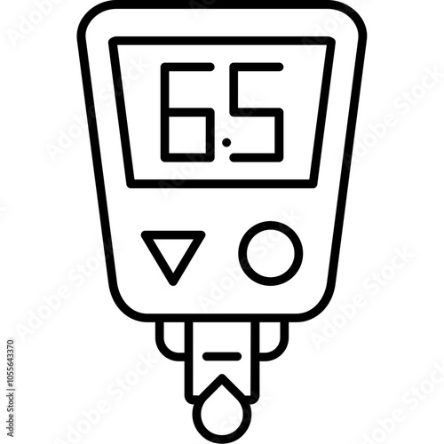 Glucose Test Icon