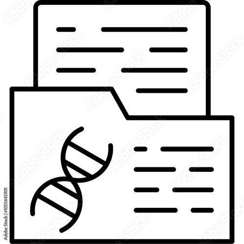 Genetic Testing Icon