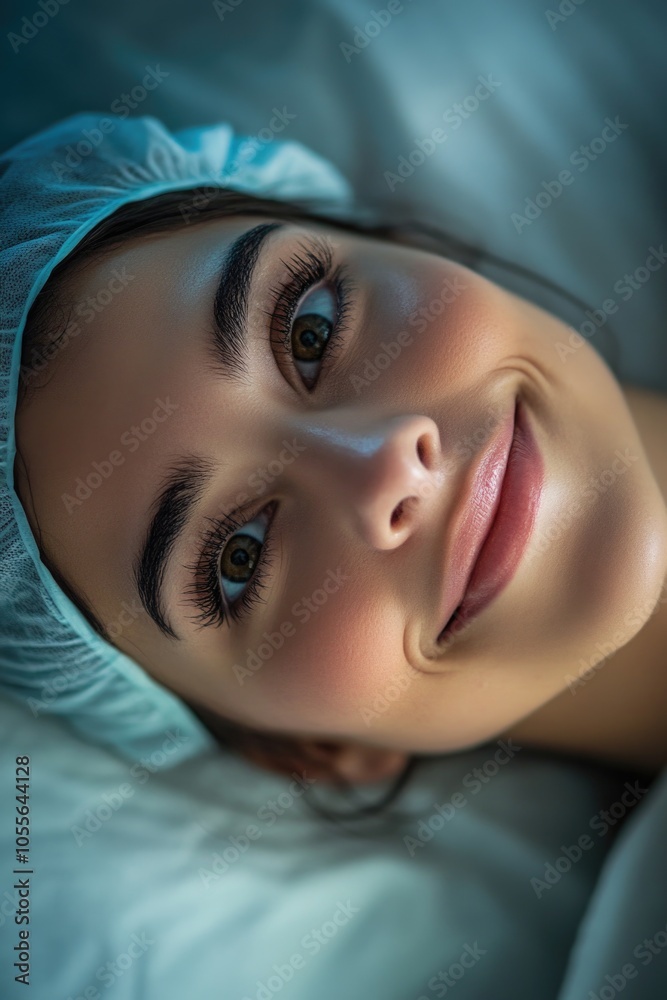 Person Laying in Bed Close-Up Person Laying in Bed Close-Up