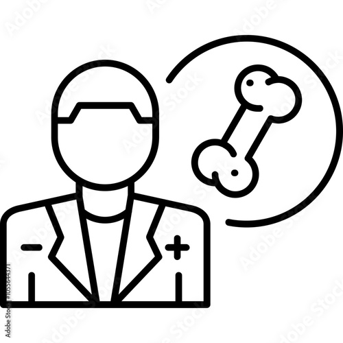 Orthopedic Surgeon Icon