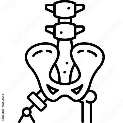 Hip Replacement Icon