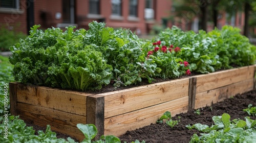 Green Plants in Garden Box