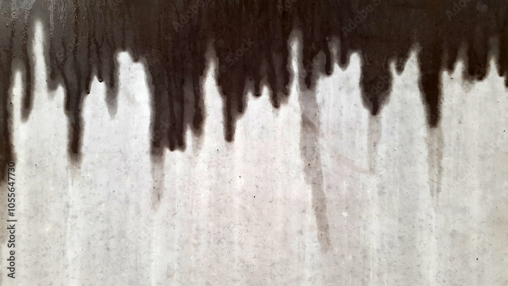 Wet stains on concrete. Wet concrete surface Wet stains on concrete. Wet concrete surface