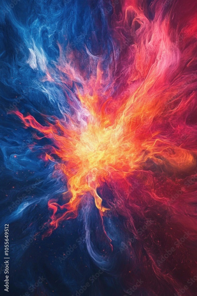 Fire Explosion Colors Fire Explosion Colors