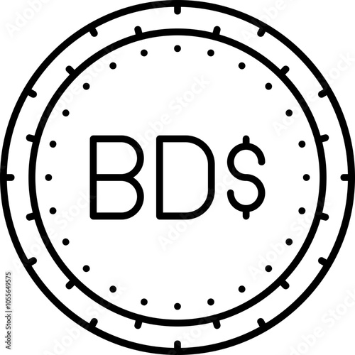 Bermudian Dollar Icon