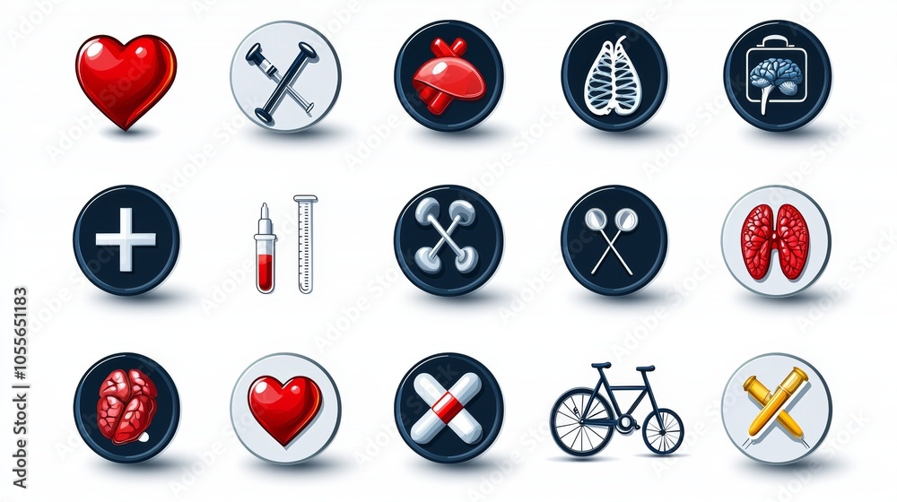 Diverse Medical Icons for Healthcare Representation Diverse Medical Icons for Healthcare Representation
